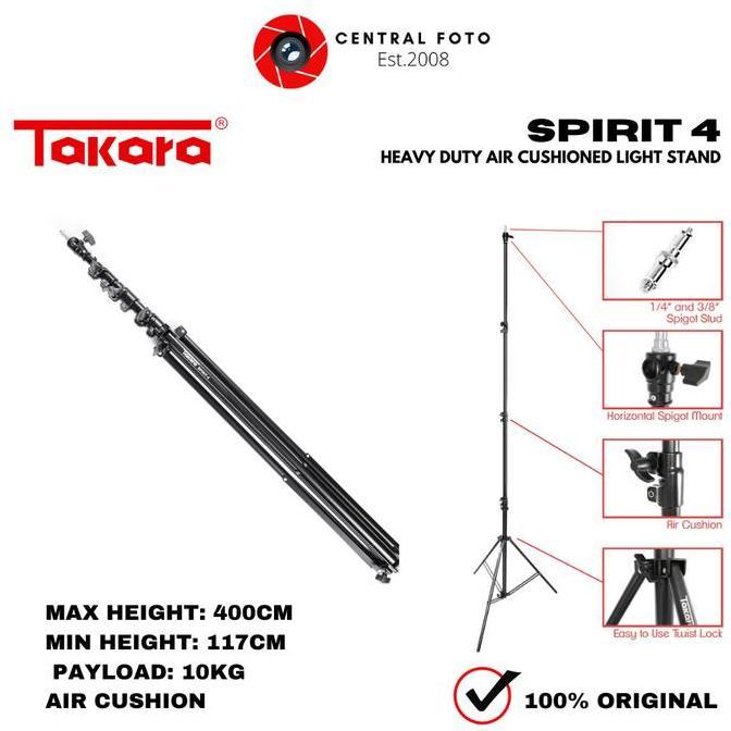 Takara Spirit 4 Air Cushion Light Stand Lighting Lightstand ORIGINAL