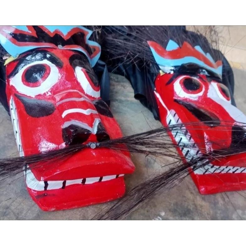 Barongan Ebeg Banyumas Ukuran Acak Kayu Alami Dskn11