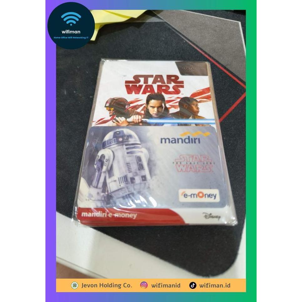 Mandiri eMoney Star Wars R2D2 Falcon Storm Trooper e-Money Empire