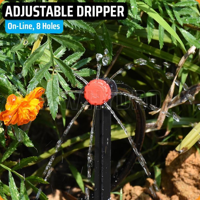 Promo Cod Dripper Putar 8 Lubang - Adjustable 