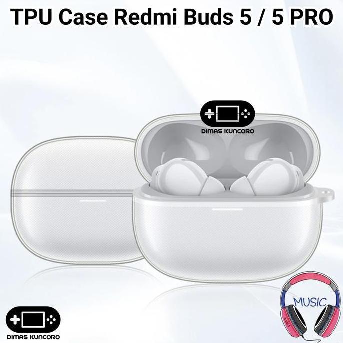 TPU Case Redmi Buds 5 / 5 PRO silicone silikon soft cover casing xiaomi redmi buds 5 pro