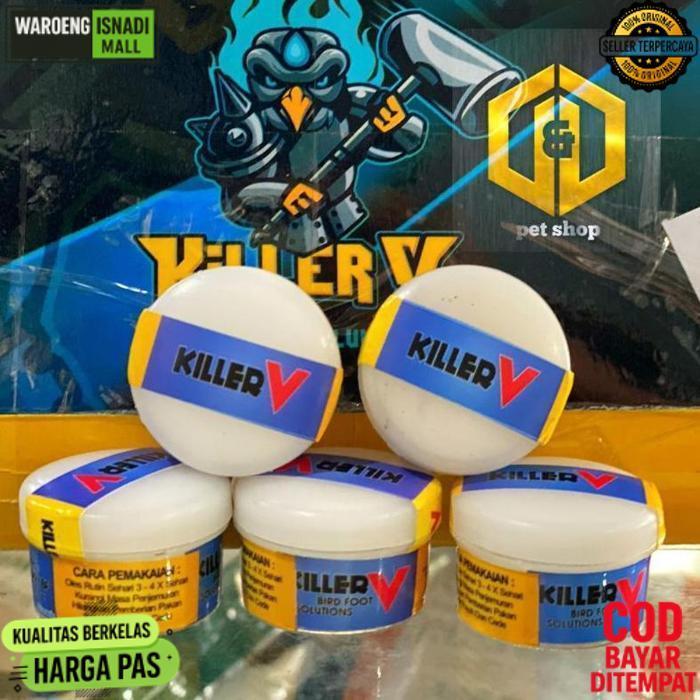 Terlaris Killer V Obat Kaki Burung Jamur Urat Merah Bintil