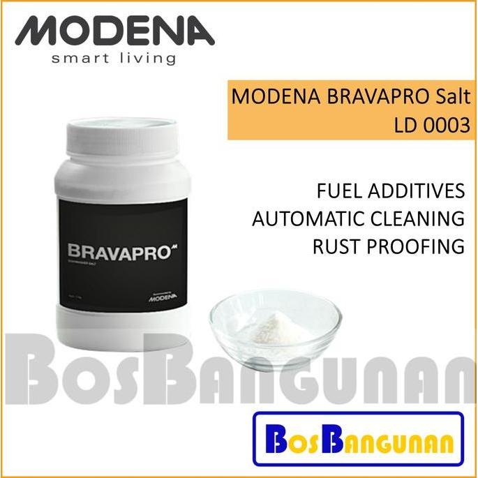 Ready MODENA Dishwasher Salt / MODENA BRAVAPRO Salt - LD 0003 / Garam Mesin Dishwasher