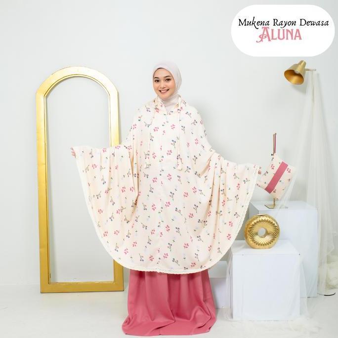 Mukena Couple Rayon Premium 2in1 Aluna | Harga per Satuan