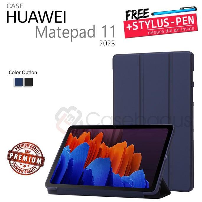 TERBARU - Matepad 11 2023 - Magnetic Leather Flip Case Cover