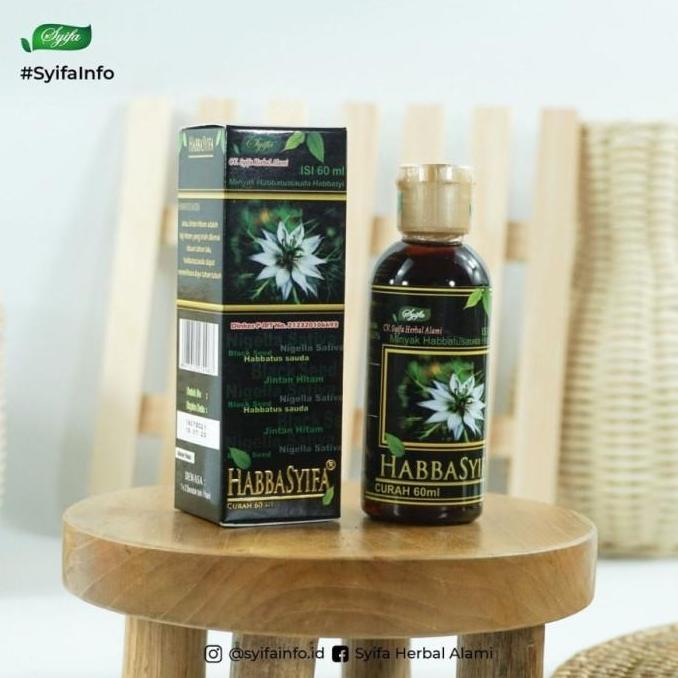Ready stock Minyak Habbatussauda Cair 60ml Habbasyifa Curah original murah