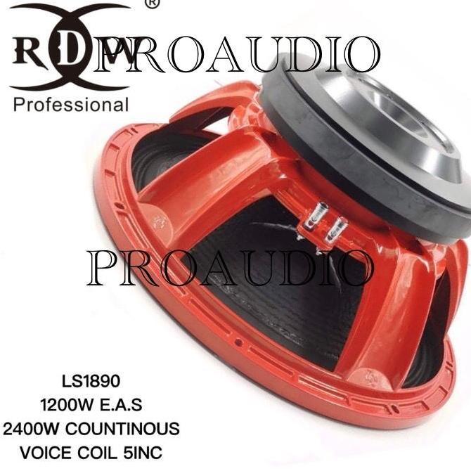 SPEAKER KOMPONEN RDW MERAH RDW 18 LS1890 / 18LS1890 / 18 LS 1890