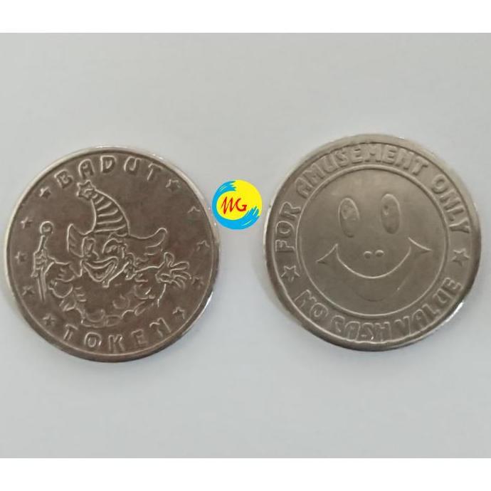 Koin Coin Token Game Arcade TIGER BADUT - MURAH