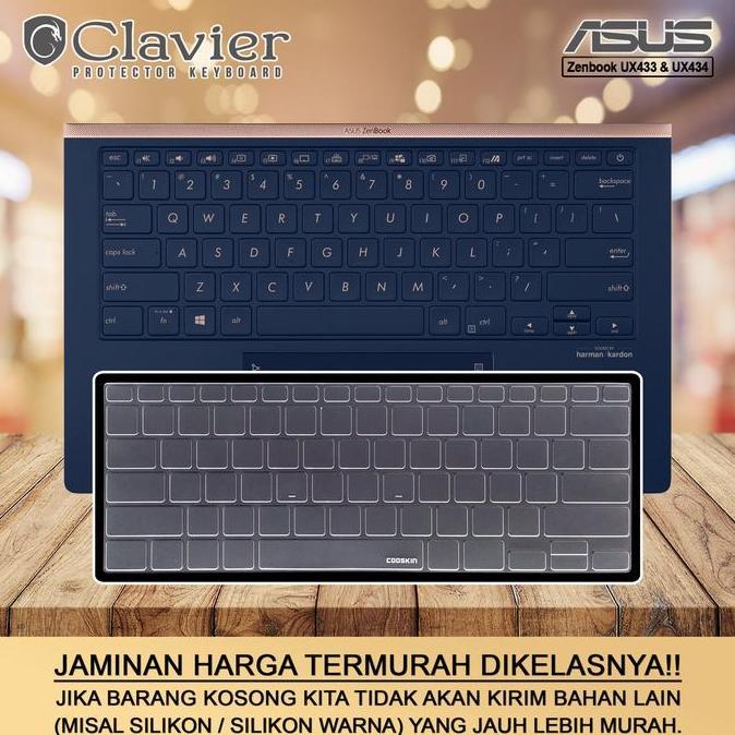 Keyboard Protector Cover Asus ZenBook 14 UX434 UX434F UX434FA UX434FAC