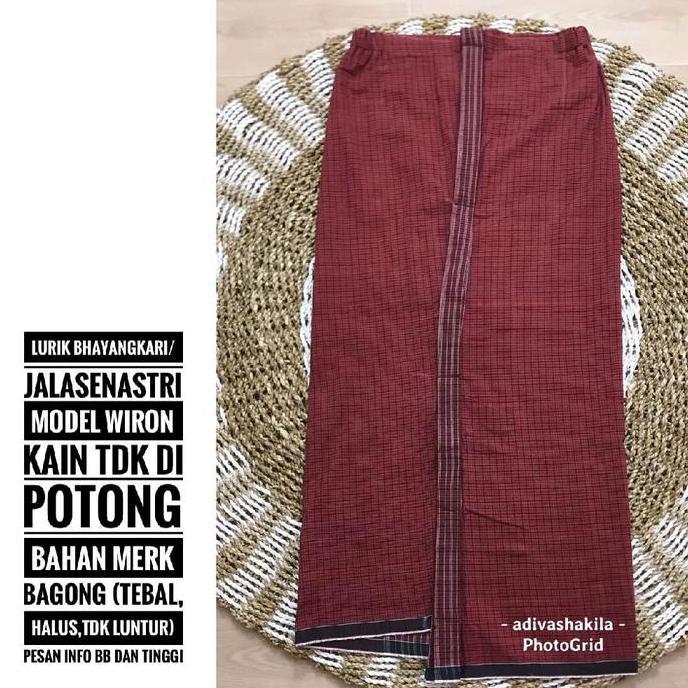 ADIVA-- LURIK PSR SARUNG / WIRON BHAYANGKARI PERSIT JALASENASTRI SUDAH JADI BAWAHAN SAJA