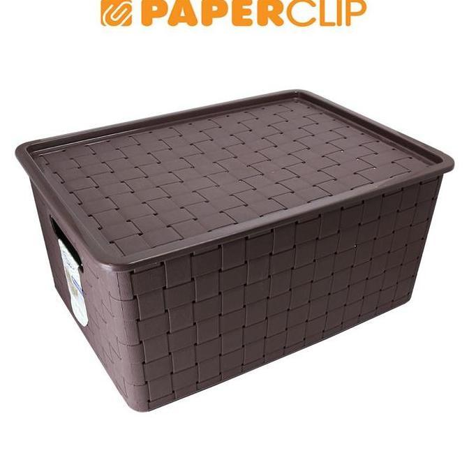 KERANJANG HAWAII BASKET 9252 DARK BROWN LUGANO