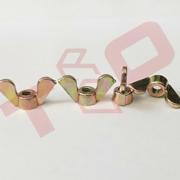 Wing Nut M4 - Mur Kuping M4 - Mur Kupu-Kupu M4 - Wing Nut 4mm