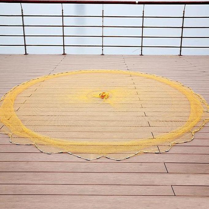 Fishing Net Jala Ikan Jaring Lempar Tanpa Ring Nelayan - JARING BAGUS Terlaris