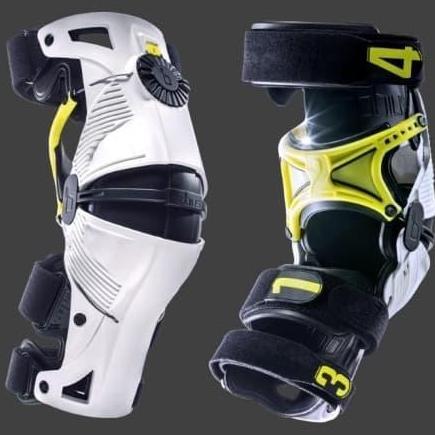 Knee Brace Mobius Brace MX Enduro White Acid Terlaris