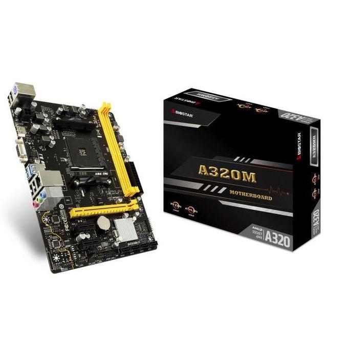 Motherboard Biostar A320MH Socker AM4 Terlaris