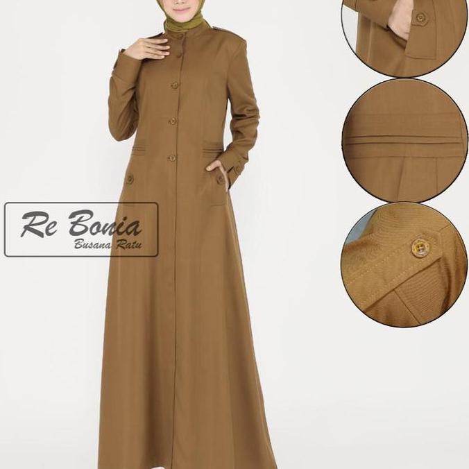 NEW GAMIS PEMDA SERAGAM DINAS PEMDA BAJU KHAKI SERAGAM ASN PNS BAJU GURU BLAZER KERJA WANITA PANJANG