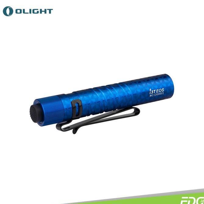 NEW Olight i3T EOS Pinwheel Blue Flashlight Senter LED 180 Lumens
