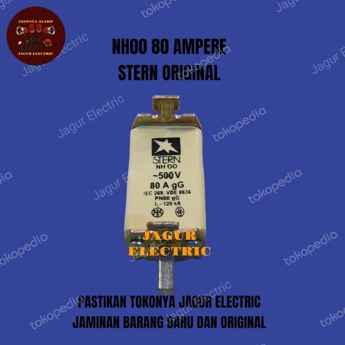 Promo NH00 80A 500V Fuse Stern NH Fuse Diskon