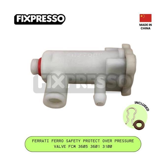 Ferratti Ferro Safety Protect Over Pressure Valve FCM 3605 3601 3100 3200 Katup Mesin Espresso Kopi 