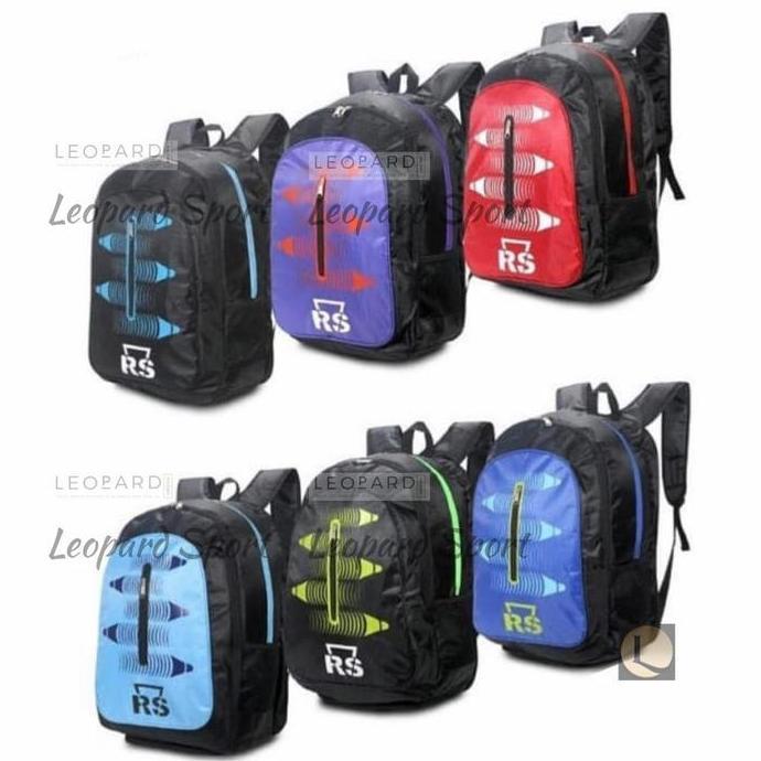 TERBARU - Tas Punggung RS BP 604 / Tas Raket Badminton / Tas Ransel RS
