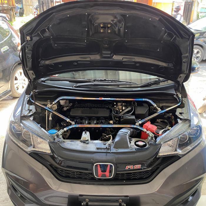 Strutbar Honda Jazz Gk5 Strutbar Gk5 Strutbar 4Point Burntip Rollbar Original Dan Terpercaya