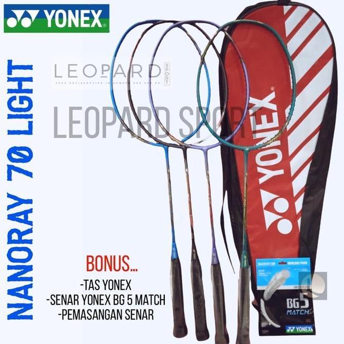 Raket Badminton Nanoray 70 Light / Raket Bulutangkis Yonex Original