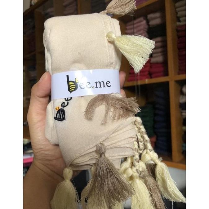 Promo Hijab Beeme Series Tassel-Kerudung Segiempat Size 115X115Cm Cod