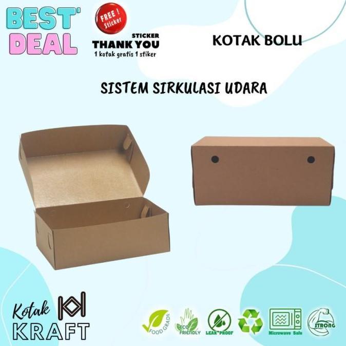 New- Dus Bolu Gulung Packaging Roll Cake, Dus Bomboloni dan Dus Pastry Cake