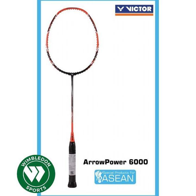 Raket Badminton Victor Arrow Power 6000 / Raket Victor AP 6000 *bonus* Terlaris