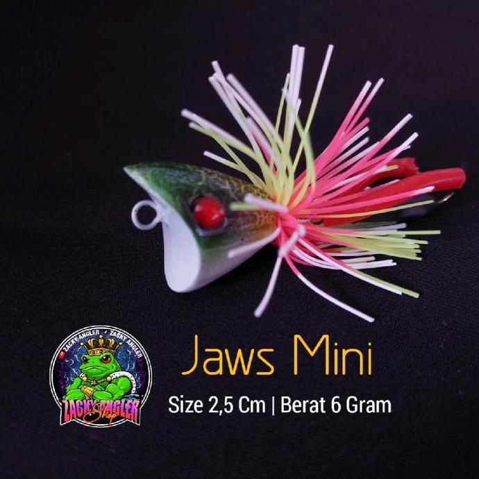 Jaws Mini 2,5 Cm Lure Umpan Casting Gabus