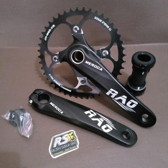 Crank Hollowtech Ii Ht2 Bcd 104 Chainring 44T Sepeda Mtb Commuter Federal Hybrid Dll Original Dan Te
