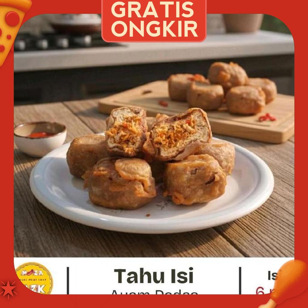 Tahu Isi Ayam Suwir Pedas Mozakitchen