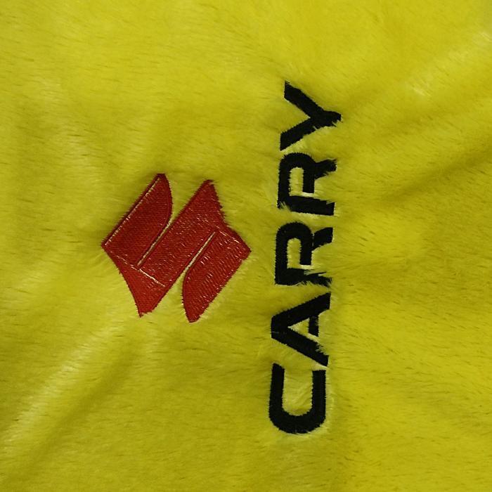 Cover Alas Karpet Pelindung Dashboard Mobil Suzuki Carry New / Carry Tayo Bulu Bordir Custom Nama Or