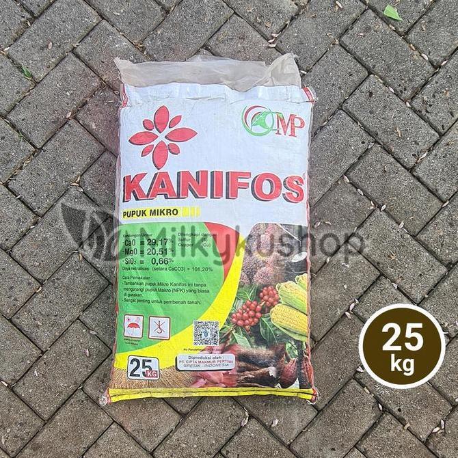 PUPUK CMP KANIFOS MERAH 25 KG KEMASAN PABRIK VIA GOSEND GRAB