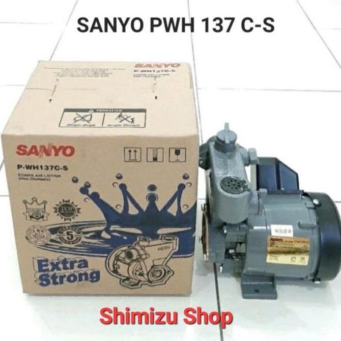 Pompa Sanyo 125watt PWH137C (Non Otomatis)