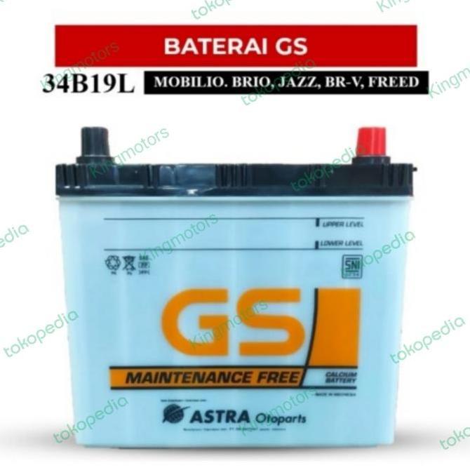 Accu / Aki GS Astra GSMFOEM - 34B19L / NS40ZL Terlaris