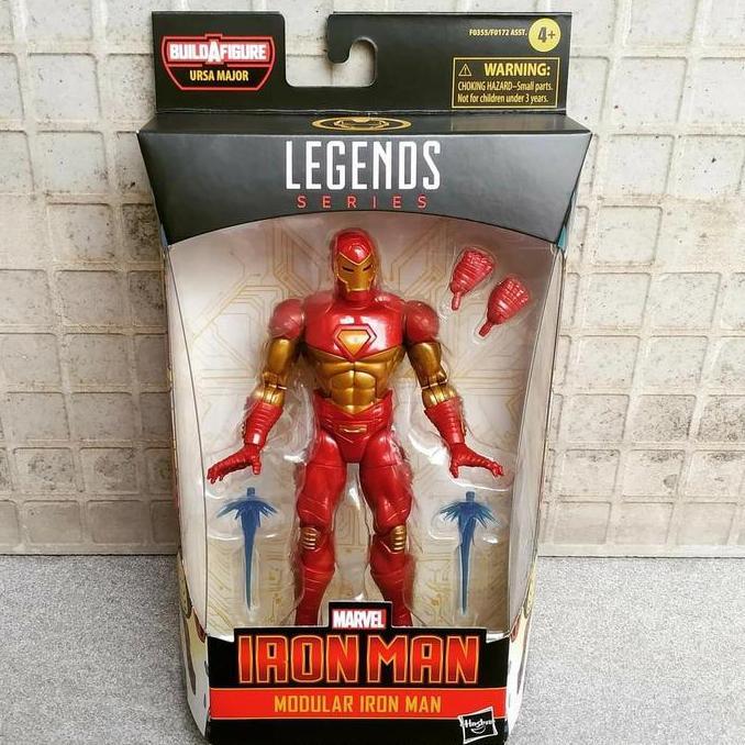 Hasbro Marvel Legends Modular Iron Man Ironman Tanpa Baf Ursa Major