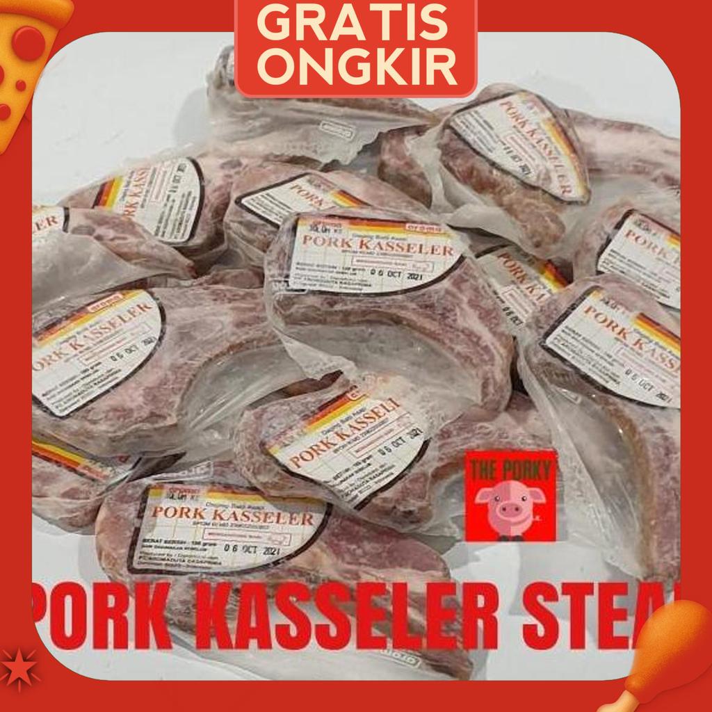 Pork Kasseler Steak Daging Babi Asap Aroma Bali @180Gram