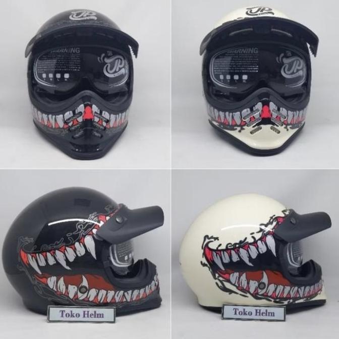 Helm cakil JPX JP retro sinature SG06 venom Terlaris