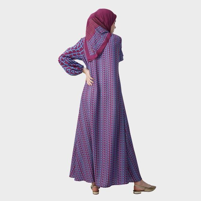 Sale Hikmat A8847-12 - Letter Luxe Gamis Abaya Wanita