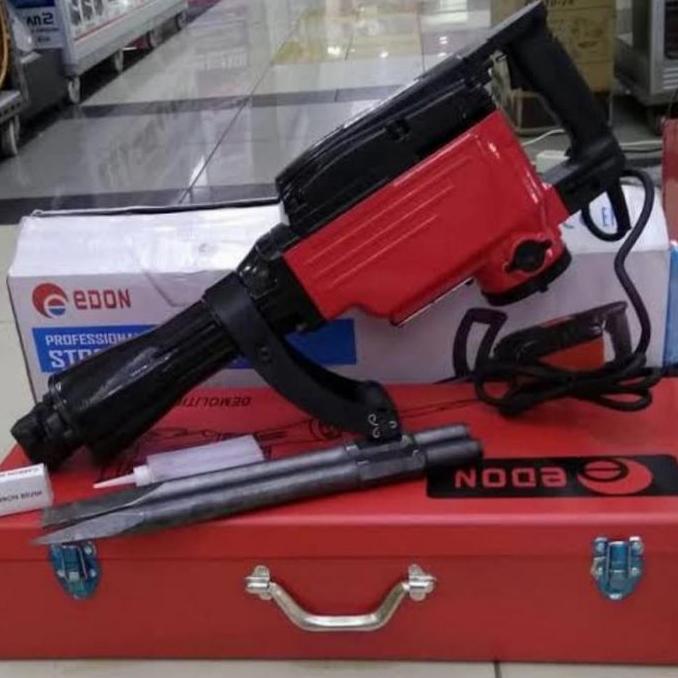 Grosir Mesin Bobok Beton  Jack Hammer Edon Ph65 Bobok Lantai/Aspal/Beton. Besi Batu