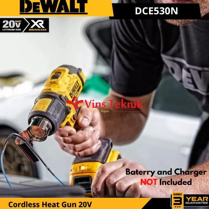 Sale Dewalt Dce 530N Mesin Pemanas Baterai Cordless Hot Gun Heat Gun Hotgun 20V Dce530