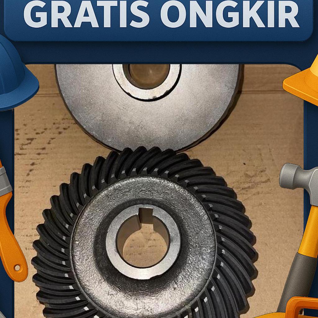 Gigi Gearbox Bevel Samping- Untuk Gearbox Actec,Nanrong Dll