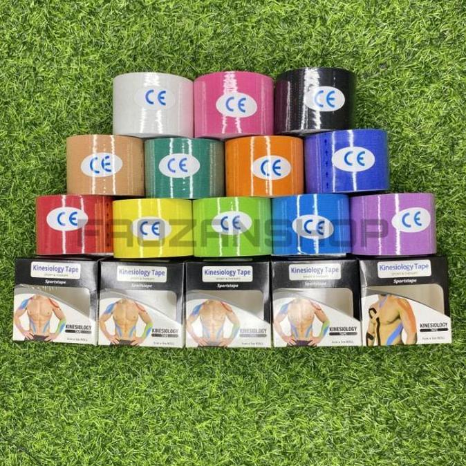 SATU PAKET KINESIO TAPE / tapping Tangan / kinesiology tape Olahraga futsal sepakbola volly