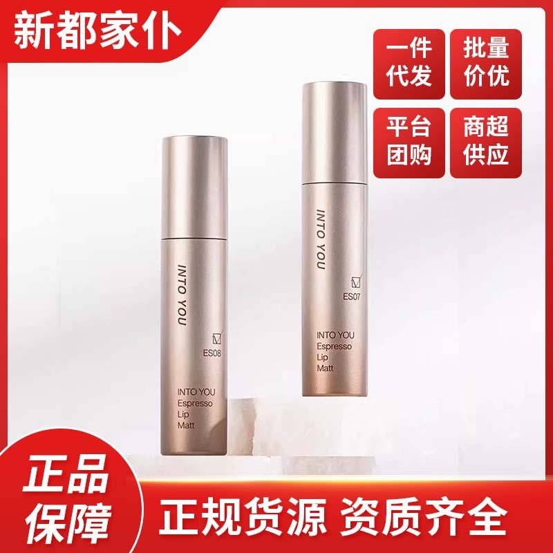 INTOYOU Tanah Liat Bibir Terkonsentrasi 03 Beludru Matte EM04 Lip Gloss Lipstik Musim Gugur dan Musi