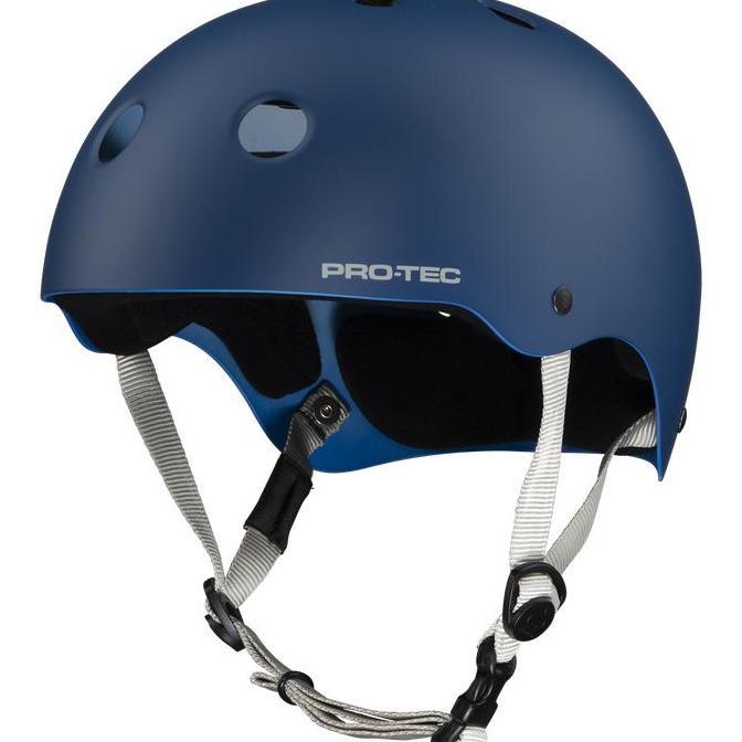 Helmet protec classic, matte blue