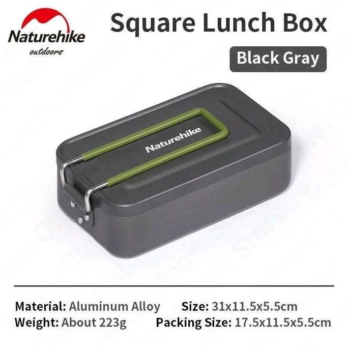 LUNCH BOX ALUMINIUM NATUREHIKE NH21CJ011 SHA
