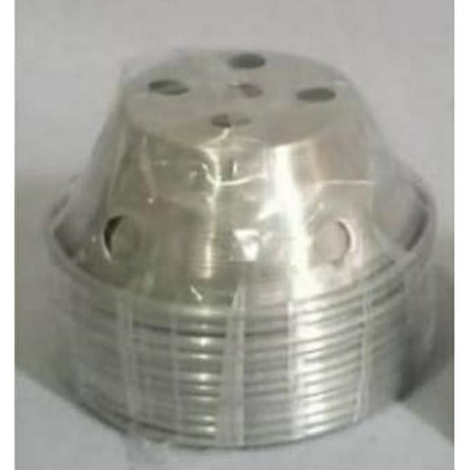 Cetakan bolu kukus pendek tipe C kecil isi 12pcs