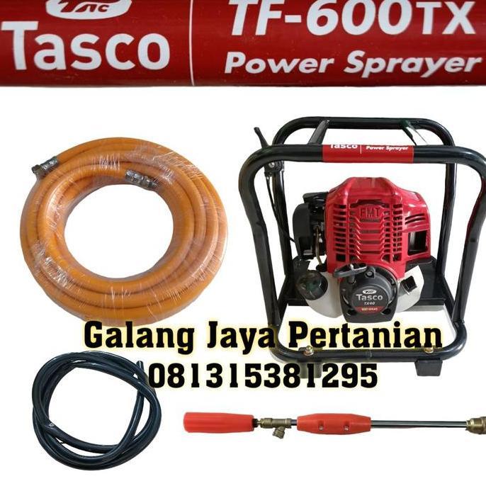 Power Sprayer Portable Tasco 4 tak TF 600 TX| Sprayer penyiraman Promo Premium