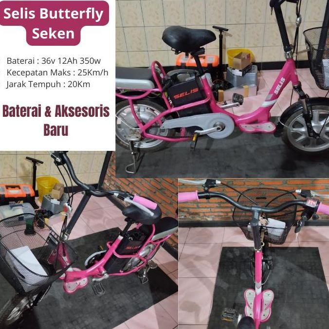 Sepeda Listrik Bekas Like New Baterai Baru